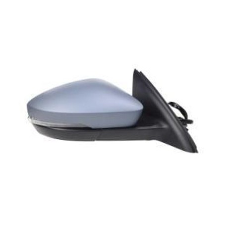 Retrovisore elettrico termico ribaltabile con freccia con luce di cortesia dx