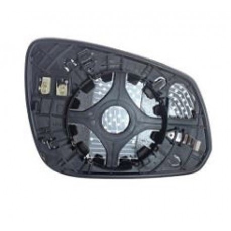 Piastra specchietto con vetro guida sx