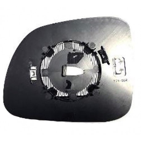 Piastra specchietto termica con vetro passeggero dx
