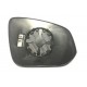 Piastra specchietto termica con vetro lato guida - sx