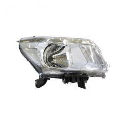 Faro Proiettore H4-PY21 parabola cromata passeggero dx