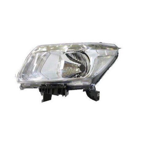 Faro Proiettore H4-PY21 parabola cromata guida sx