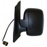 Retrovisore elettrico termico ribaltabile doppio vetro nero sx