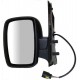 Retrovisore elettrico termico ribaltabile nero sx