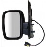 Retrovisore elettrico termico ribaltabile nero sx
