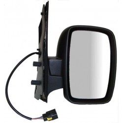 Retrovisore elettrico termico ribaltabile con sonda nero dx