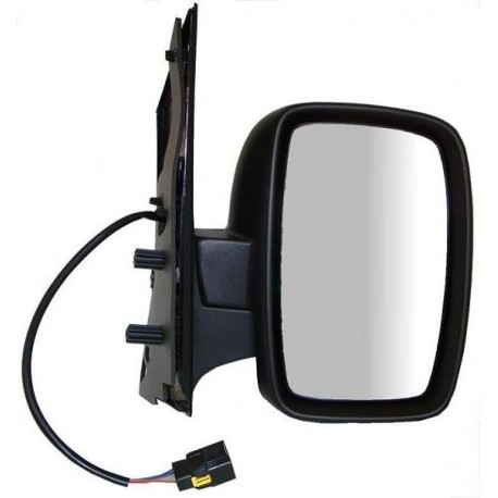 Retrovisore elettrico termico ribaltabile con sonda nero dx