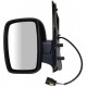 Retrovisore elettrico termico nero sx