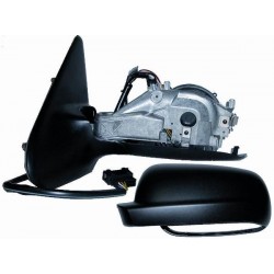 Retrovisore elettrico termico asferico grande nero sx