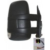 Retrovisore elettrico termico braccio corto con freccia integrata connettore grande lato passeggero dx