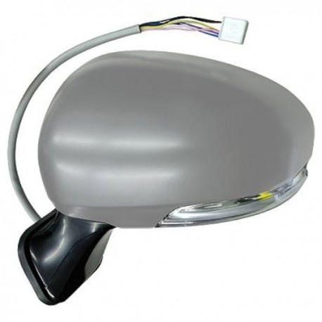 Retrovisore elettrico termico ribaltabile con freccia verniciabile lato guida sx