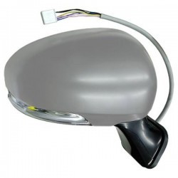 Retrovisore elettrico termico ribaltabile con freccia verniciabile lato passeggero dx