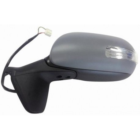 Retrovisore elettrico termico ribaltabile con freccia verniciabile lato guida sx