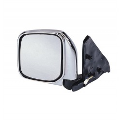 Retrovisore elettrico termico 5 pin cromato lato guida sx