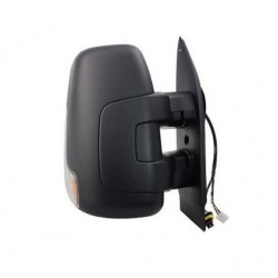 Specchietto retrovisore elettrico termico bracc io corto con freccia bianco passeggero - dx