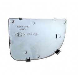 Piastra specchietto retrovisore inferiore con vetro guida - sx