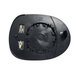 Piastra specchietto retrovisore termica con vetro guida - sx