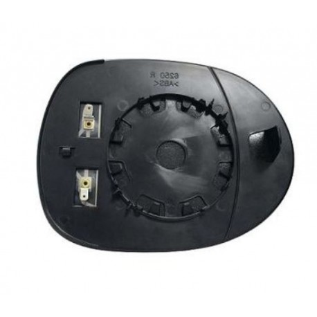 Piastra specchietto retrovisore termica con vetro guida - sx