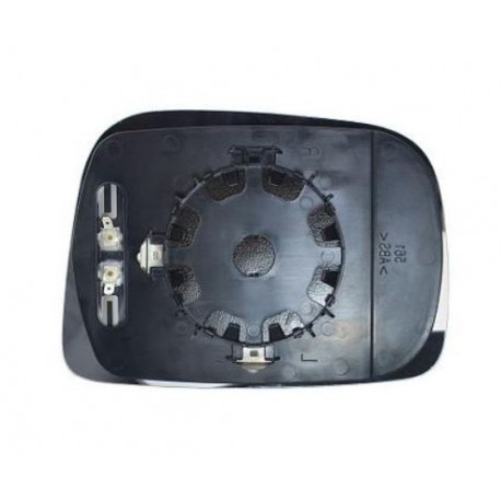 Piastra specchietto retrovisore termica con vetro guida - sx