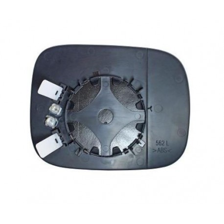 Piastra specchietto retrovisore termica con vetro guida - sx