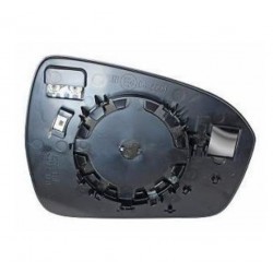 Piastra specchietto retrovisore termica con vetro guida - sx