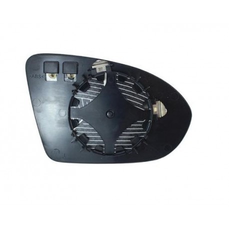 Piastra specchietto termica con vetro guida sx