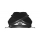 WB753 Box tetto portapacchi 450 lt 230x41x94 grande nero lucido