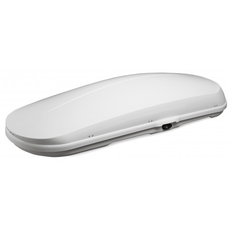 WB753 Box tetto portapacchi 450 lt 230x41x94 grande bianco lucido