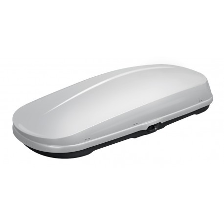 WB752 Box tetto portapacchi 450 lt 200x43x89 medio argento lucido