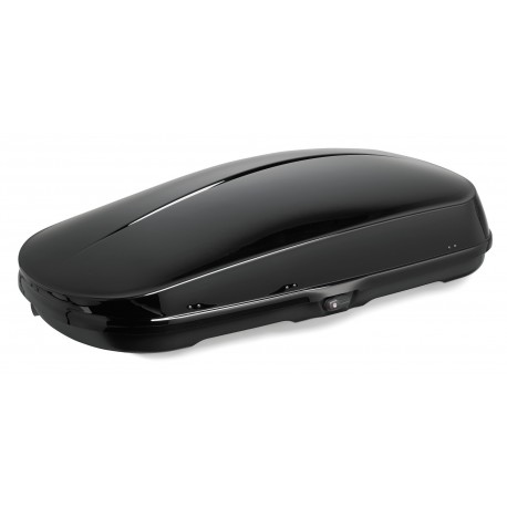 WB751 Box tetto portapacchi 400 lt 180x43x89 compatto nero lucido