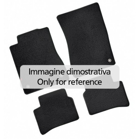 Set tappeti su misura in moquette nero Kia Sportage 03/2016 in poi