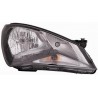 Faro proiettore H4 parabola nera passeggero - dx