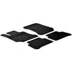 Set tappeti su misura in gomma