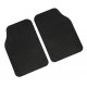 Drena 2 coppia tappeti anteriori universali nero cm 46x68