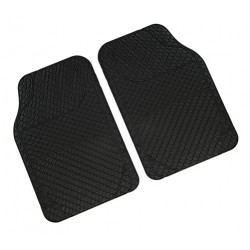 Drena 2 coppia tappeti anteriori universali nero cm 46x68