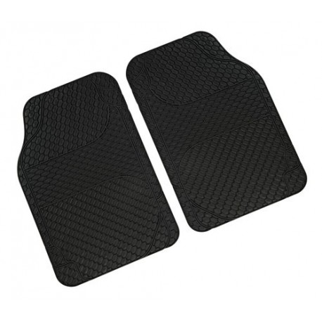 Drena 2 coppia tappeti anteriori universali nero cm 46x68