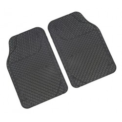 Drena 2 coppia tappeti anteriori universali grigio cm 46x68