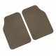 Drena 2 coppia tappeti anteriori universali beige cm 46x68