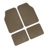 Drena 4 serie tappeti universali 4 pezzi beige cm 46x68 + cm 45x34