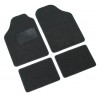 Supra serie tappeti 4 pezzi B Antracite cm 69x48 + cm 47x30