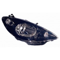 Faro proiettore H4 parabola nera passeggero dx