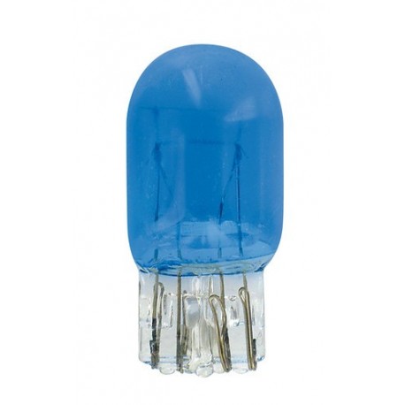 12V Lampada con zoccolo vetro Blu-Xe 2 filamenti - W21/5W - 21/5W - W3x16q - 2 pz in blister