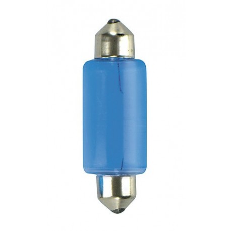 12V Lampada siluro Blu-Xe - 15x41 mm - 18W - SV8.5-8 - 2 pz in blister