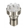 12V Lampada Multi-Led 11 Led - PY21W - BAU15s - 1 pezzo in blister - Arancio