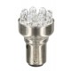12V Lampada Multi-Led 11 Led - P21/5W - BAY15d - 1 pezzo in blister - Rosso