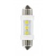 12V Lampada siluro 3 Led - C5W - 10x35 mm - SV8.5-8 - 2 pz in blister - Blu