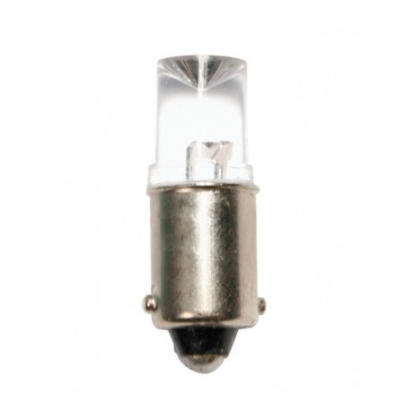 12V Micro lampada 1 Led - T4W - BA9s - 2 pz in blister - Blu