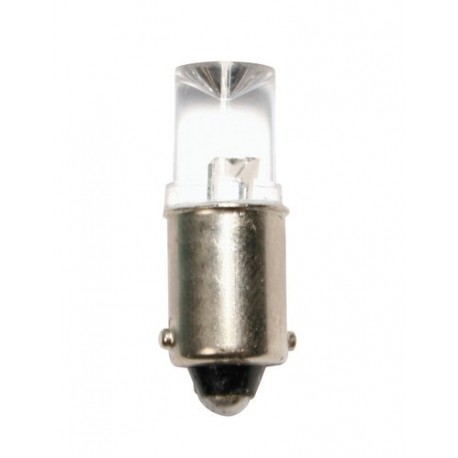 12V Micro lampada 1 Led - T4W - BA9s - 2 pz in blister - Viola