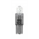 12V Micro lampada zoccolo plastica 1 Led - T5 - W2x4.6d - 2 pz in blister - Bianco