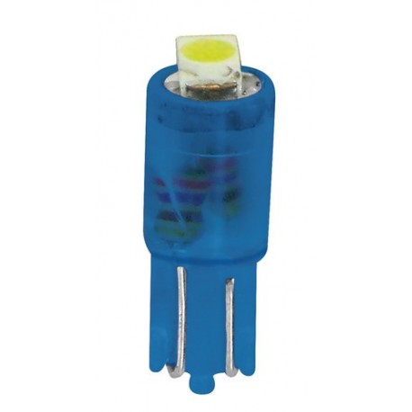 12V Hyper-Led 2 - 1 SMD x 2 chips - T5 - W2x4.6d - 2 pz in blister - Blu